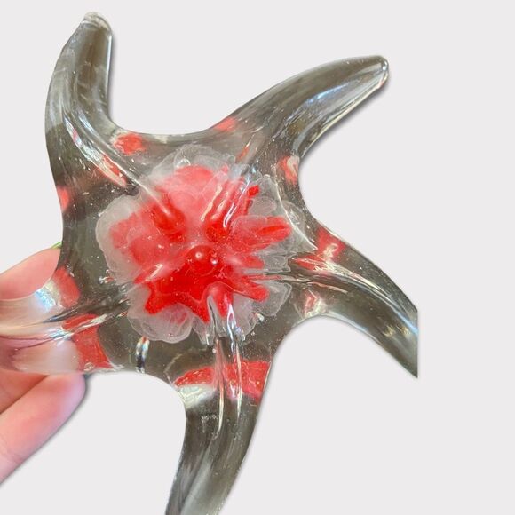 3/$15 Glow In The Dark Glass Starfish Decor - Picture 3 of 4